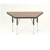 Large Trapezoid Activity Table with Standard Legs