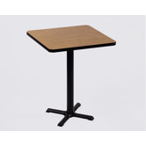 42" High Square Bar and Caf&eacute; Table
