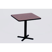 29" High Square Bar and Caf&eacute; Table