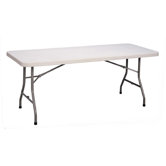 72" W x 30" D Rectangular Folding Table