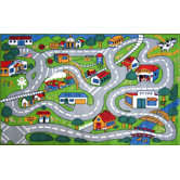 Fun Time Country Road Kids Rug