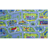 Fun Time Driving Time Road Kids Rug