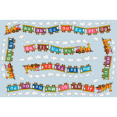 Fun Time Edu Train Kids Rug