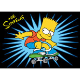 The Simpsons SK8 PRO Kids Rug