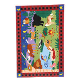 Olive Kids CampFire Friends Kids Rug