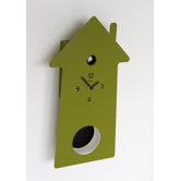 Cuckoo Wall Clock in Duchamp Green