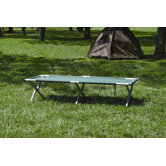 Deluxe Folding Camp Cot in Forest Green