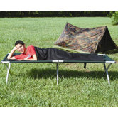 Sleece Sleeping Bag in Black