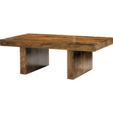 Cube Sheesham Block Coffee Table
