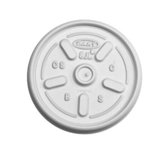 8 oz Plastic Lids Hot/Cold Foam Cups Vented