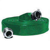 Contractors PVC Water Discharge Hose in Green