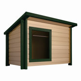 ecoChoice Rustic Lodge Style Dog House