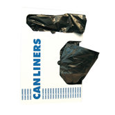 1.3 Mil Low-Density Can Liner in Black, 20/Box