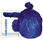 1.1 Mil Low-Density Can Liner in Black