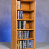 500 Series 130 CD Wall Mounted Multimedia Storage Rack