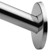 5" Curved Shower Rod