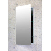 Contemporary 20" Wide Medicine Cabinet with Optional Side Panels
