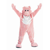 Adult Pig Mascot Adult Costume Set