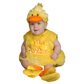 Baby Plush Duckling Costume