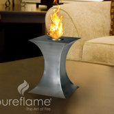 Concave Table Tabletop Fireplace