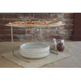 Pizzacraft Wire Pizza Stand with 15.9" Aluminum Pan