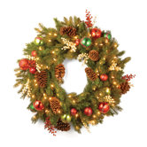 Pre-Lit 30" Home for the Holidays Wreath