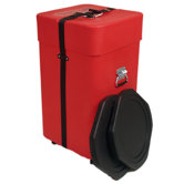 Molded PE Upright Drum Accessory Case with Foam