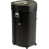 Molded PE Combo Drum Case with Foam: 16" W x 34" D