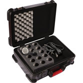 ATA Molded Case with Drops for 15 Mics