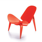 Miniatures - 3-benet Skalstol by Hans Wegner