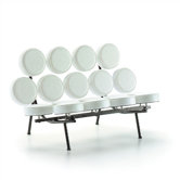 Miniatures - Marshmallow Sofa by George Nelson
