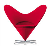 Heart Cone Side Chair by Verner Panton