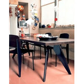 EM 5 Piece Standard Chair Dining Set by Jean Prouv&eacute;