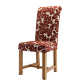 Chicago Kensington Floral Terracotta Chair