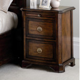Heirloom 2 Drawer Bedside Table
