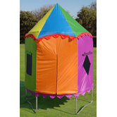 Multi-Colored Circus Trampoline Tent