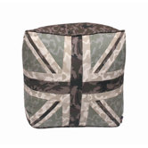 Union Jack Tribute Pouffe