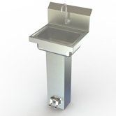 NSF Foot Operated Pedal Hand Sink