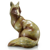 Solitary Fox Statue