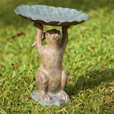 Rabbit Birdbath