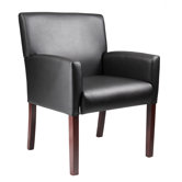 Caressoft Reception Box Arm Chair with Optional Side Tables