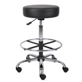 Height Adjustable Drafting Stool with Footring