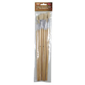 Long Handle Acrylic Brush (Set of 10)