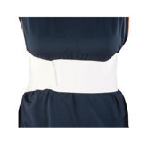 9" Tri-Panel Abdominal Binder in White