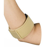 Tennis Elbow Brace  in Beige with Adjustable Neoprene Pads