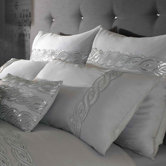 Sequins Wave Silver Housewife Pillowcase