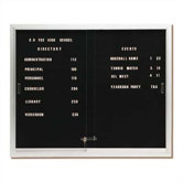Deluxe Directory Board Sliding Doors