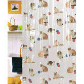 Kitty Heaven Vinyl Shower Curtain