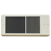 Low Profile 120v Fan Forced Wall Heater w/ Wall Box