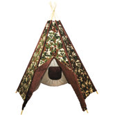 Green Camoflage TeePee